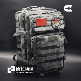 Storage Bags HK Aviation J-20 Outdoor Tactical Backpack Men's Large Capacity Waterproof Combat Mountaineering Tourism Sports Bag