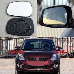 For Suzuki Swift 2007-2016 Car Accessories Exteriors Part Side Mirrors Reflective Lens Rearview Mirror Lenses Glass 1PCS