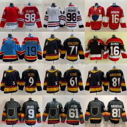 2023-24 New Hockey 98 ConnorBedard Jersey 9 JackEichel 61 MarkStone 71 WilliamKarlsson 81 JonathanMarchessault 19 MatthewTkachuk 16 AleksanderBarkov Jerseys