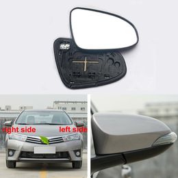 For Toyota Corolla 2014-2018 Car Side Mirrors Reflective Lens Rearview Mirror Lenses Glass with Heating 1PCS