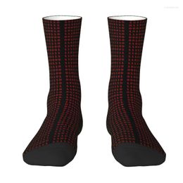 Men's Socks Binary Green And Red With Spaces Coder 3D Printed Programmer Hacker Code Science Computer Coding Basketball Sports
