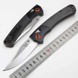 BM15080-1 Benchmade складной нож S30V Углеродное волокно ручка Высококачественное многофункциональное охотничье нож.