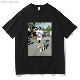 Men's T-Shirts Tiger Tshirt Mike Tyson Short Sleeve Tee Oversized 100% Cotton T-shirt Pattern Fun Streetwear Men Women Fashion Hip Hop T Shirts L230707
