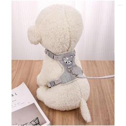 Dog Collars Puppy Harness Chest Strap For Small Dogs Adjustable Kitten Cat And Leash Accessories