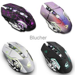 Mice Free Wolf X8 Wireless Charging Game Mouse Silent Mechanical Mouse Laptop Computer Accessories Drop Shipping x0706