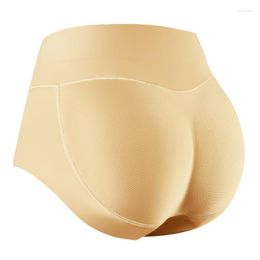 Women's Shapers Women Seamless Briefs Low Waist Push Up BuLifter Padded Panties Hip Enhancer Shapewear Buttocks