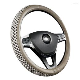 Steering Wheel Covers Ice Silk Cover Car Protective 15in Assesoriess For Commuters Taxi Drivers