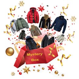 Christmas Mystery Box Others Apparel coats for man jacket Surprise Boxs Hoodies Cotton clothes Random Lucky coat mens to Open Unex231L