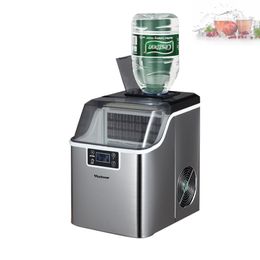 Commercial Ice Maker For Small Milk Tea Shop Ice Machine Manual or Bottled Water