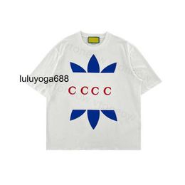 2023 Summer Clover mens t shirts classic letter printing men t-shirt fashion brand graphic tees short sleeve womens mens printed t-shirt