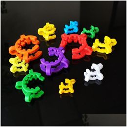 Accessories Wholesale 10Mm 14Mm 18Mm 24Mm 29Mm 34Mm 40Mm 45Mm Plastic Keck Clips For Water Bongs Glass Adapter Nector Collector Smok Dhe2Y