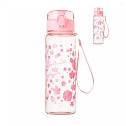 Water Bottles Girl Bottle Invisible Handle High Visibility Sealing Safety Lock Portable For School