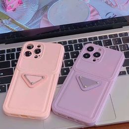 Designer Solid Creamy Summer Dopamine Phone Cases for Apple iPhone 14 13 12 11 Pro Max Luxury Soft Silicone Full-body Mobile Cell Back Covers Fundas Purple Pink Assort