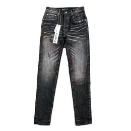 Designer Lila Marke Ksubi Jeans Exklusive Korrekte Version Marke Elastische Lässige Lange Herren Sommer Neue Stil