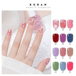 Nail Gel 10ml Waterbased Nail Polish No Baking Long Lasting Tearable Quickdrying Without Lamp Nail Polish 40 Color Peelable Nail Polish 230706