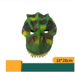 Halloween DIY Children's Mask Ghost Face Dress up Dinosaur Tyrannosaurus Rex Animal Ball Dragon Mask