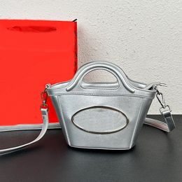 Vegetable Basket Handbag Tote Bags Chain Crossbody Handbags Dingdang Bag Detachable Shoulder Strap Clutch Purse Fashion Zipper Pocket