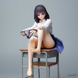 Action Toy Figures Anime Lovely Wind Blown After Class Scale Action Figure Anime Sexy Figure Model Toys Collection Doll Gift R230707