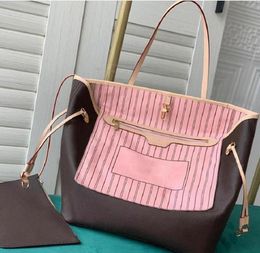 Designer Bag Shoulder Blondie Handbag Versatile Large Capacity Portable Messenger Leather Bag Single Shoulder Crossbody Handbag Black White Brown Green Pink A049