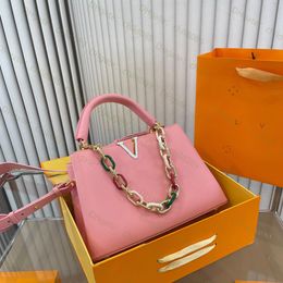 Women Designer Bag Plain Totes Fashion Letter Shoulder Bags PU Interior Compartment Crossbody Bag Daily Capacity Handbags Multi Occasion Use