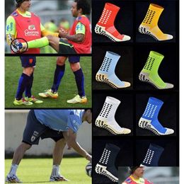 Sports Socks Anti Slip Mens Soccer Running Long Stockings Meias Unisex Male Female Casual Fy7610 B1026 Drop Delivery Outdoors Athlet Dhnih