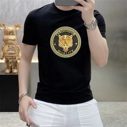 2023 Mens design T-shirt Spring Summer Color Sleeves Tees Short Sleeve Casual Letters Printing Tops Size S-3XL