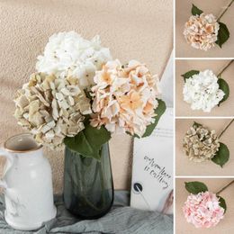 Decorative Flowers Artificial Flower Non-Withered Multiple Layers Petals Fake Living Room Simulation DIY Floral Arrangement