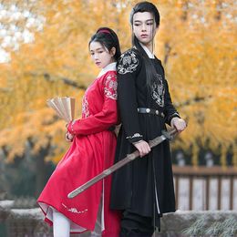 Stage Wear 2023 Hanfu For Women And Men Cosplay Ancient Hero Martial Arts Costume Performance Festival Chinese BI771