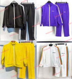 Designer Womens Hoodies Mens Palm Angel Tracksuit Sweatshirts Tuta Sportiva Men Sets Track Suit Coats Man Jackets Pants Sweatsuits Tops Blue Yellow E43Q