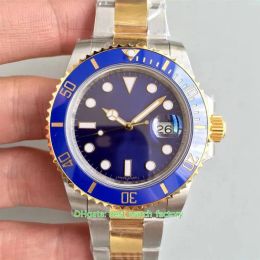 2 Color Super Quality 18K Wrapped Gold Watches 40mm 116613 116613LN 116613LB Ceramic Bezel CAL 3135 Movement Mechanical Automatic 241S