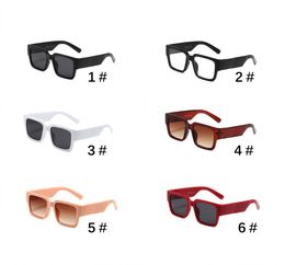 SUMMER men woman fashion Cycling Sunglasses Outdoor Sun glasses designer plastic driving beach eyeglasse beach big Square glasse man windproof goggle 6color