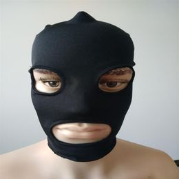 Catsuit Costumes Accessori 15style puoi scegliere Lycar Spandex Zentai Hood All Mask Accessory233a