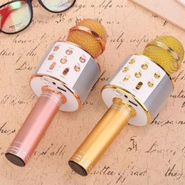 Microphones Wireless Karaoke Microphone Bluetooth Micro Mini Home KTV For Professional Speaker Player Recorder Mic