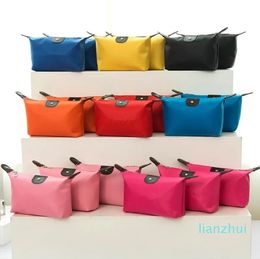 2023 Cosmetic Bag Clutch Toiletries Travel Kit Casual Small Purse Candy 10 Colors