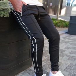 Mens Pants Spring Summer Gym Workout Slim Fit Elastic Waist Joggers Sweatpants Autumn Winter Sport Jogger Casual Trouser For Men 230706