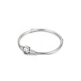 Jewelry 925 Sterling Sier Bracelets M Snake Chain Fit Charm Bead Bangle Bracelet Gift For Men Women Gb1671 Drop Delivery Par Dhhie