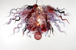 Vintage Living Room Decoration Modern Luxury Chandelier Light Artistic Hand Blown Glass Ceiling Urban Design for Home