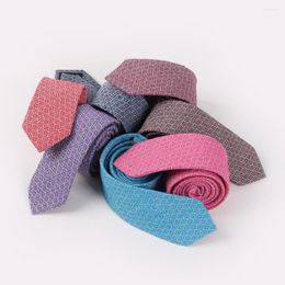 Bow Ties Fashion Cotton Polyester For Men Skinny Plaid Casual Neckties Corbata Slim Necktie Wedding Gift Suit Cravat Accessories