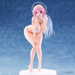 Action Toy Figures Anime Wave Dream Tech Super Sonic Super Bikini Action Figure Anime Figure Model Toys Collection Doll Gift R230707