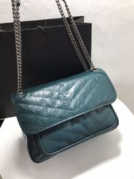 Luxury handbag Shoulder bag brand Y-shaped designer seam leather ladies metal Chain high quality clamshell messenger gift box wholesale tote bags crossbody bag