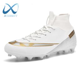 Safety Shoes Men's Professional Soccer Lightweight Breathable Football Boots Boys Outdoor AGTF Training Sports Sneakers Cleats 230707