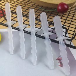 1000Pcs/Lot Reusable Ice Cream Sticks Popsicle Sticks Creamsicle Cakesicle Cake Candy Pop Sticks Ice Lollies DIY Crafts LX6001