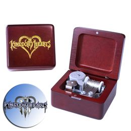 Novelty Items Handmade Wooden Kingdom Heart Music Box Birthday Gift For Christmas Valentine's Day Special Souvenir For Lovers Childrens 230707