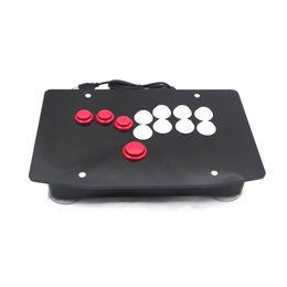 Game Controllers Joysticks RAC-J500B All Buttons Hitbox Style Arcade Joystick Fight Stick Game Controller For PC USB 230706