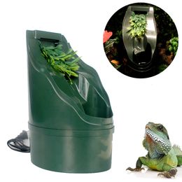 Reptile Supplies Water Drinking Fountain Automatic Feeding Drinker Philtre Lizard Chameleon Snake Reptiles Amphibian Terrarium Accessories 230706