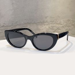 Gold Black Cat Eye Sunglasses 115 Women Glasses Summer Sunnies gafas de sol Designers Sunglasses Shades Occhiali da sole UV400 Eyewear