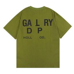 Gallerydept Men's T-Shirts Designer Gallary Shirts Alphabet Printed Star Same Round Neck Short Sleeve Gallary Dept T-Shirt Oversize Tees Classic Trendy Brand 898