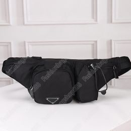 high quality Luxury Designers Waist Bags chest pack Classic Black Cellphone Case Canvas Nylon Large and Small Style BumBag Belt Handbags Designer Fanny Pack Unisex