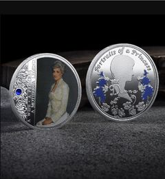 Arts and Crafts Commemorative coin, three-dimensional relief, color printing, inlaid brick, metal craft collection gift