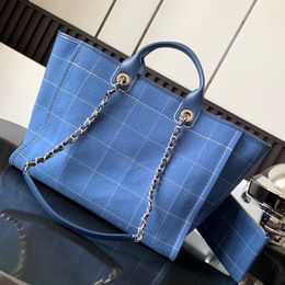 Designer-Einkaufstasche, luxuriöse Verbundtaschen, 38 cm hoch, imitierte Umhängetasche mit Box ZC128